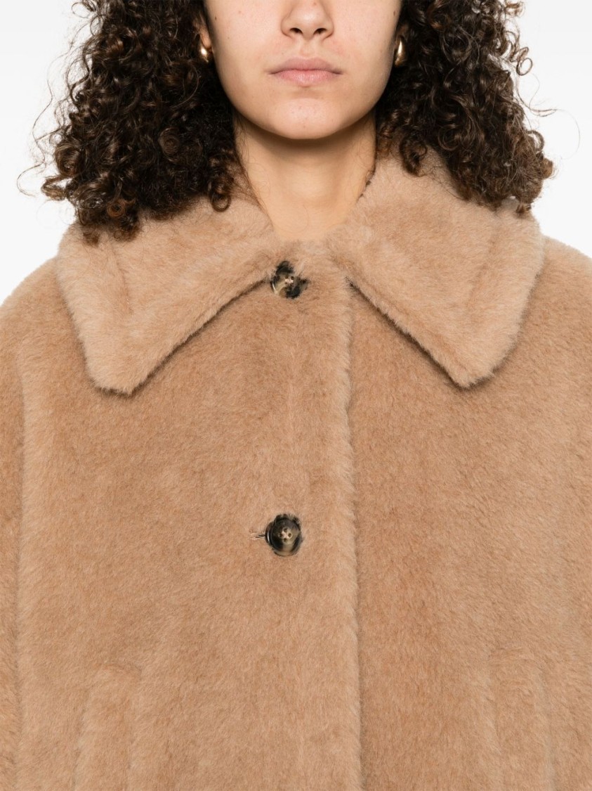 Shop Max Mara Tenebre Poncho