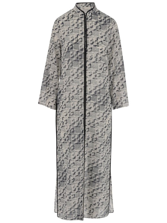 ダウンジャケット・コート Tory Burch Silk Blend Long Caftan With High Collar Tory Burch Silk Blend Caftan With High Collar | THE LIST