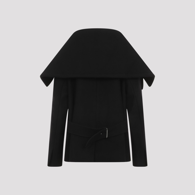 【Jacquemus】Caruso コットン カバ コート（ブラック） The Caruso peacoat by JACQUEMUS | Official website
