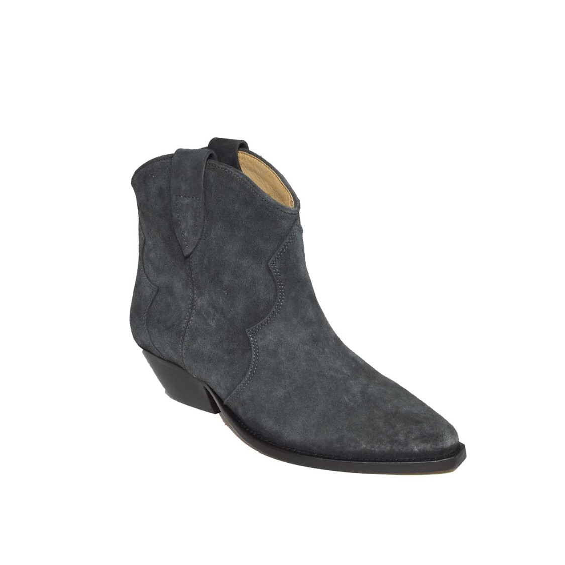 Isabel Marant Dewina Suede Ankle Boots - Grey
