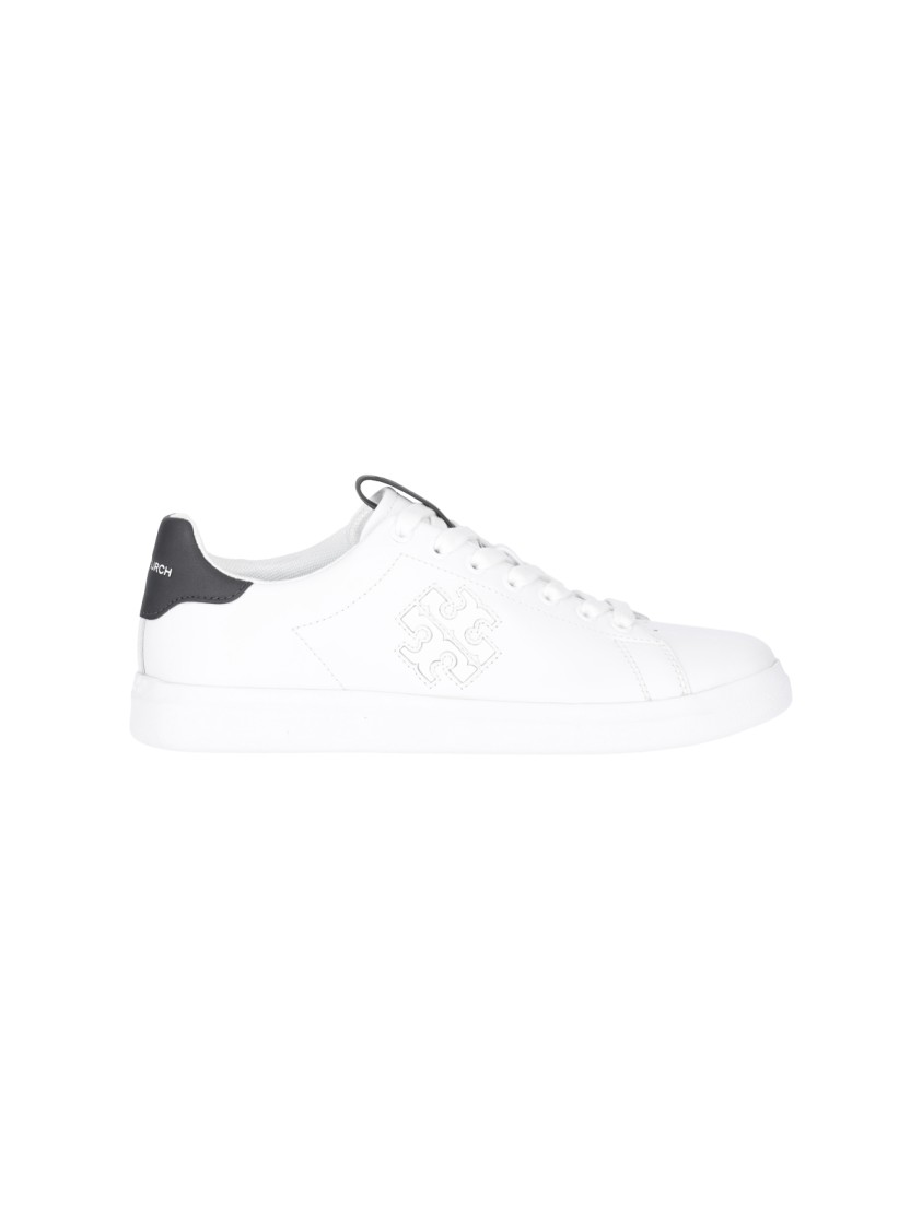 Shop Tory Burch Howell Court Sneakers – White