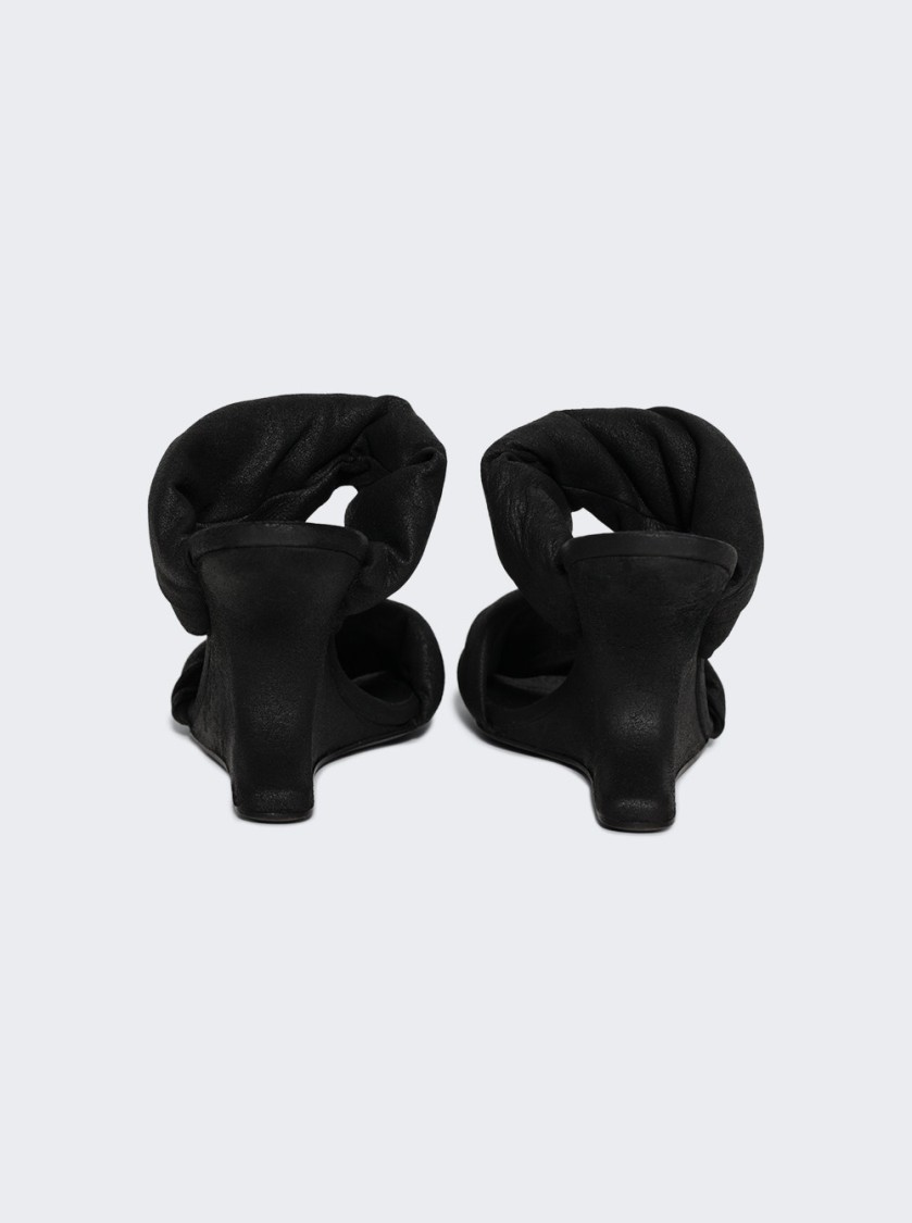 Rick Owens Twisted Cantilever Sandals 8