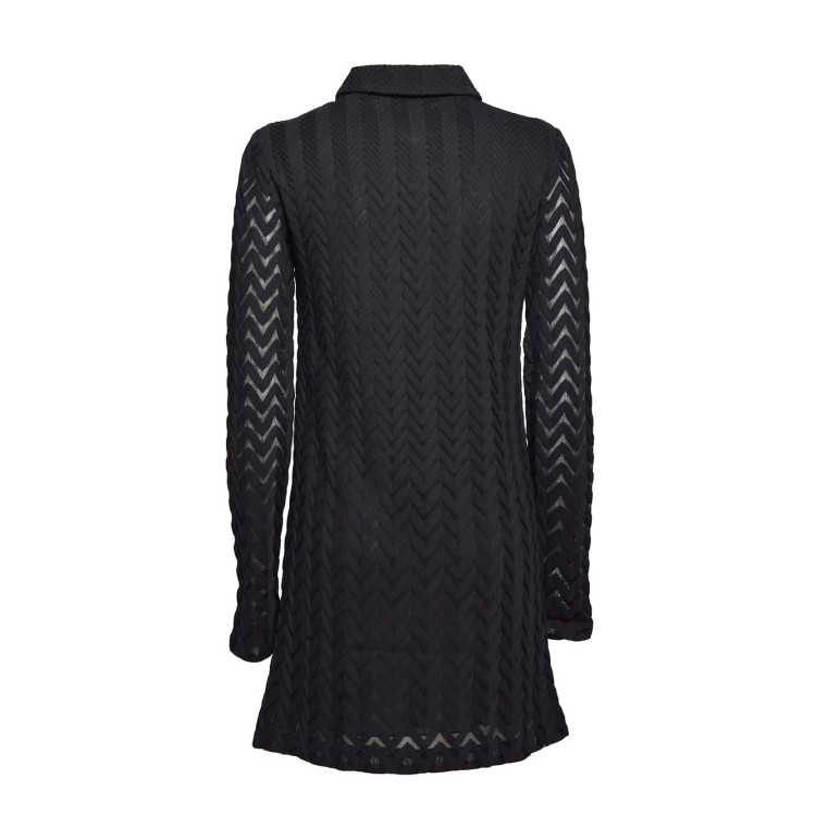 オールインワン・サロペット Missoni Black Chevron Cotton Viscose Polo Mini Dress Missoni Black Chevron Cotton Viscose Polo Dress | THE LIST