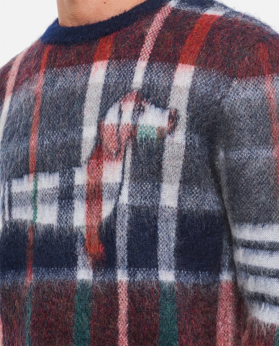 スウェット・トレーナー THOM BROWNE HECTOR TARTAN PULLOVER Thom Browne Hector Tartan Pullover Sweater | THE LIST