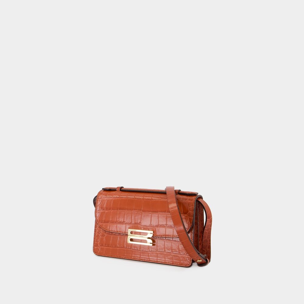 Victoria Beckham The Mini Dorian Crossbody - Leather - Red In Red