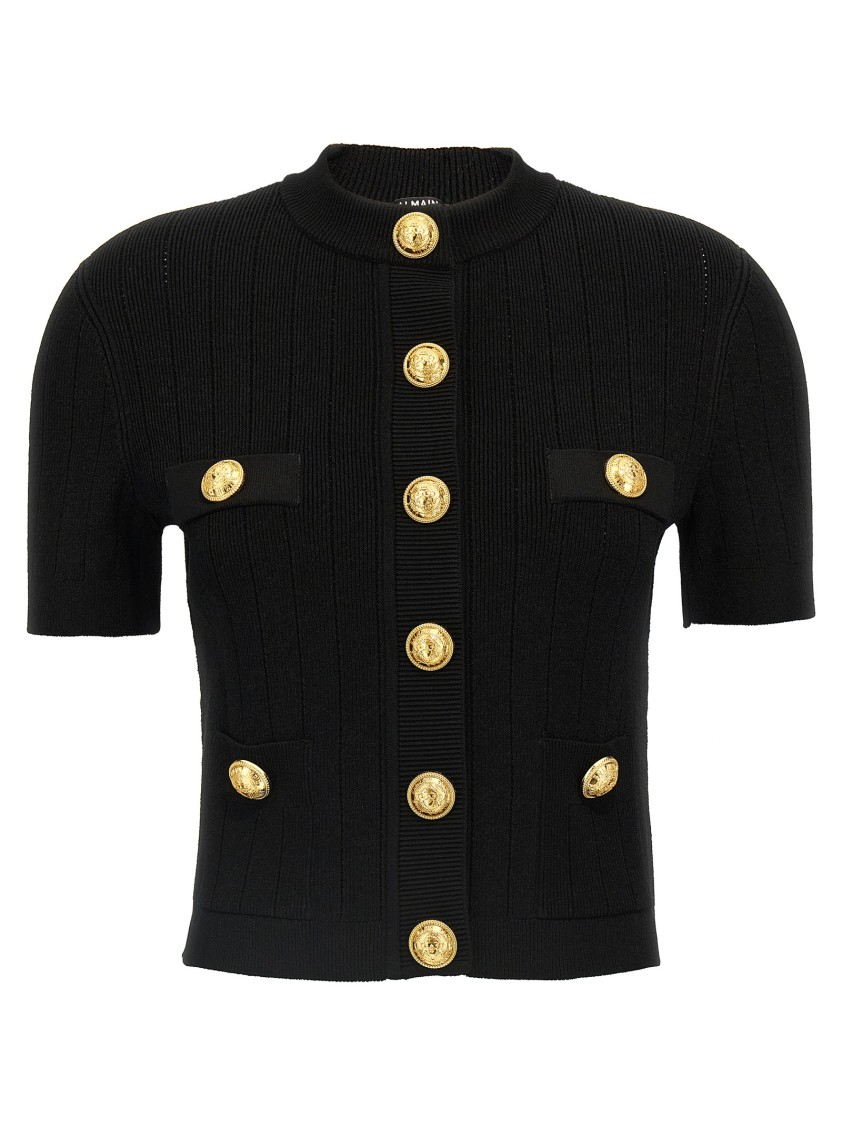 Balmain 'chiocciola' Cardigan