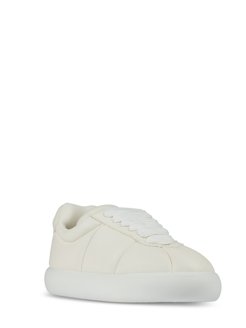 Marni Leather Sneakers In White