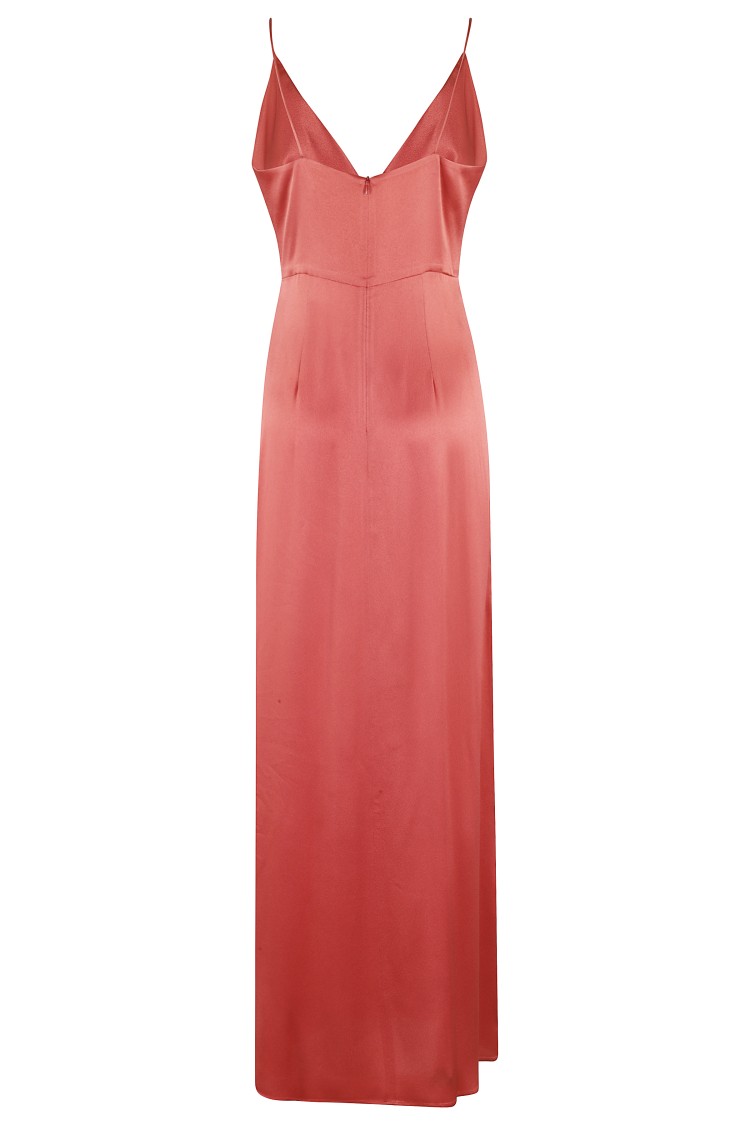 Shop Antonelli Naomi Dress In Burgundy