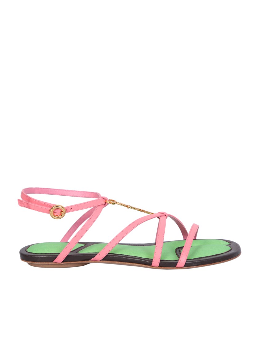 サンダル・ミュール Jacquemus Tricolor Lambskin Leather Sandals Jacquemus Tricolor Lambskin Leather Sandals | THE LIST