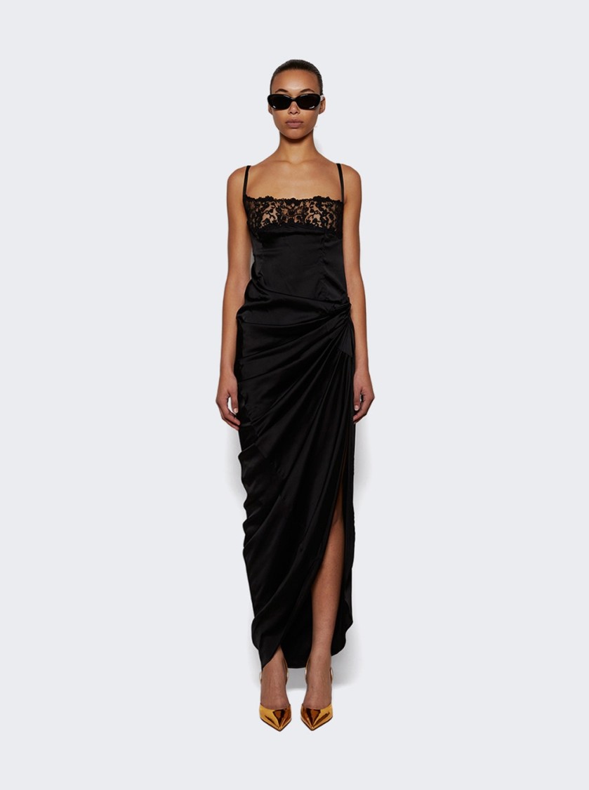 Jacquemus Saudade Asymmetric Midi Dress
