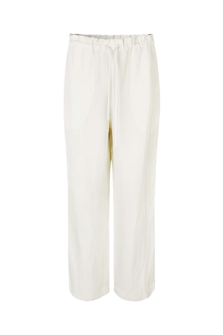 Samsoe & Samsoe Samsoe Samsoe Mid-waist Trousers With Elasticated Drawstring