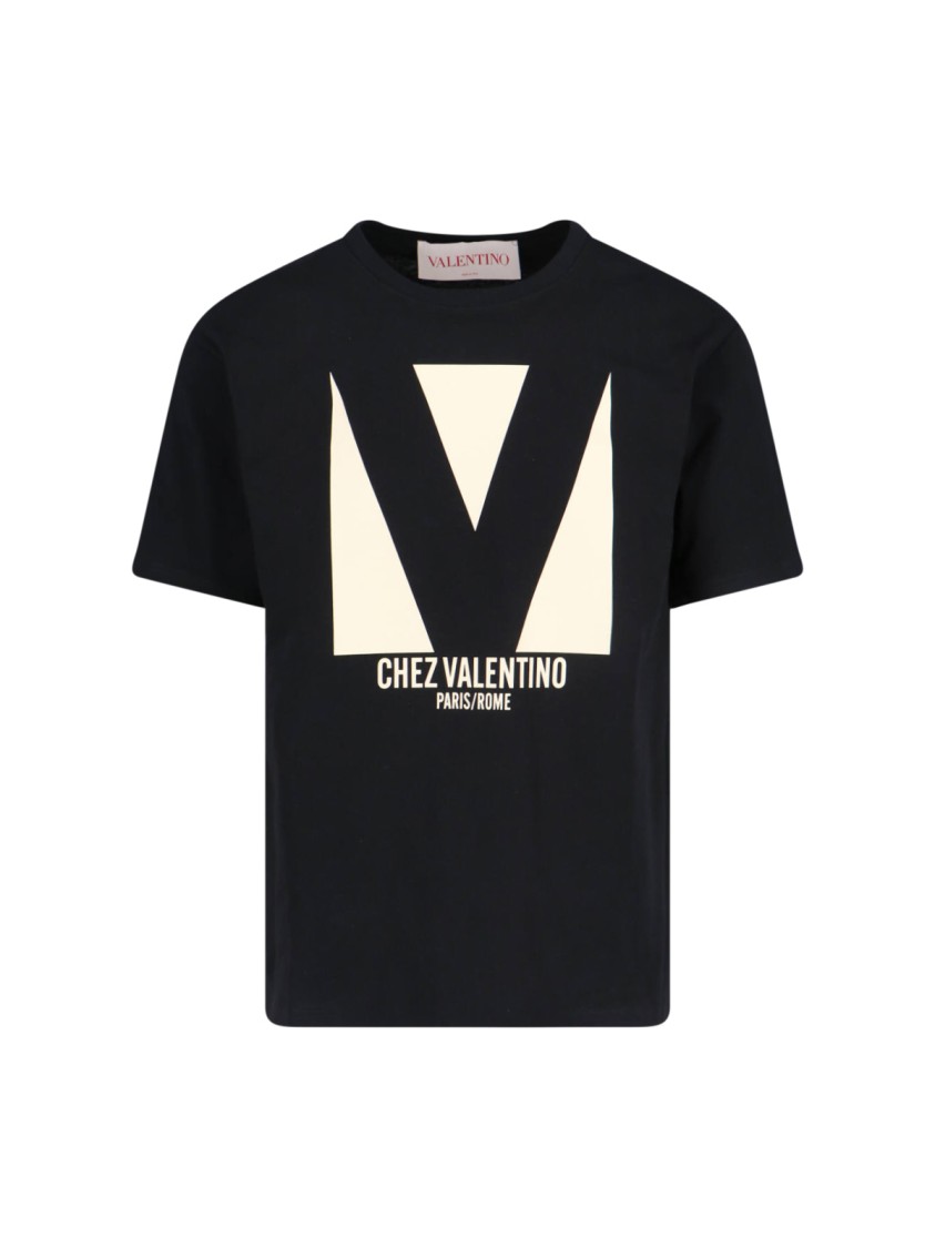 Valentino Crew Neck Short Sleeves T-shirts