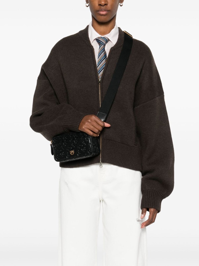 Pinko Mini Logo-debossed Cross Body Bag
