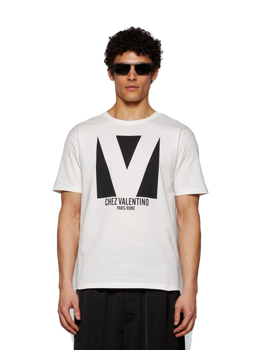 Shop Valentino Chez T-shirt White