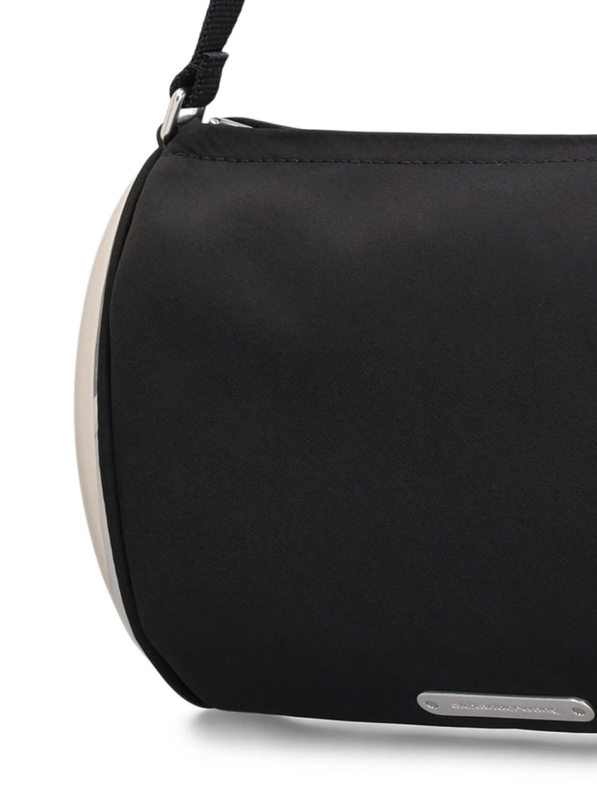Alexander Wang Dome Barrel Pochette Bag In Black