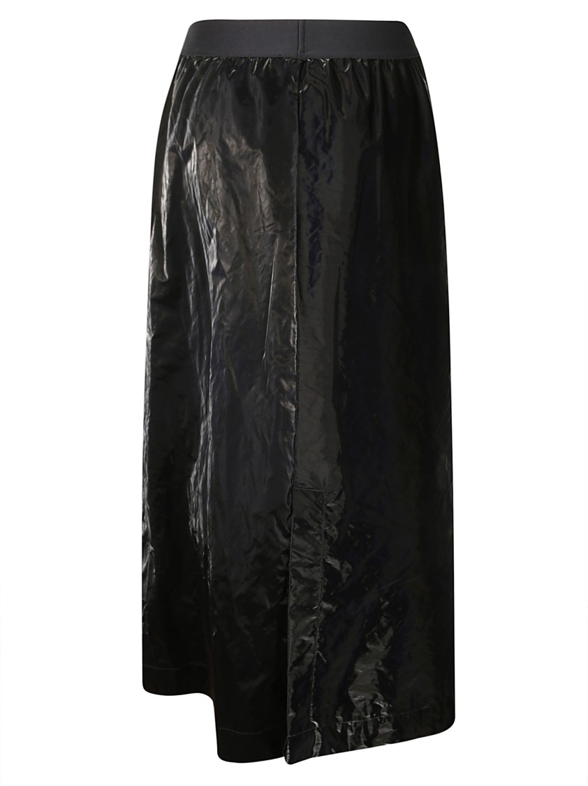 Maria Calderara Skirt With 4 Slits In Black