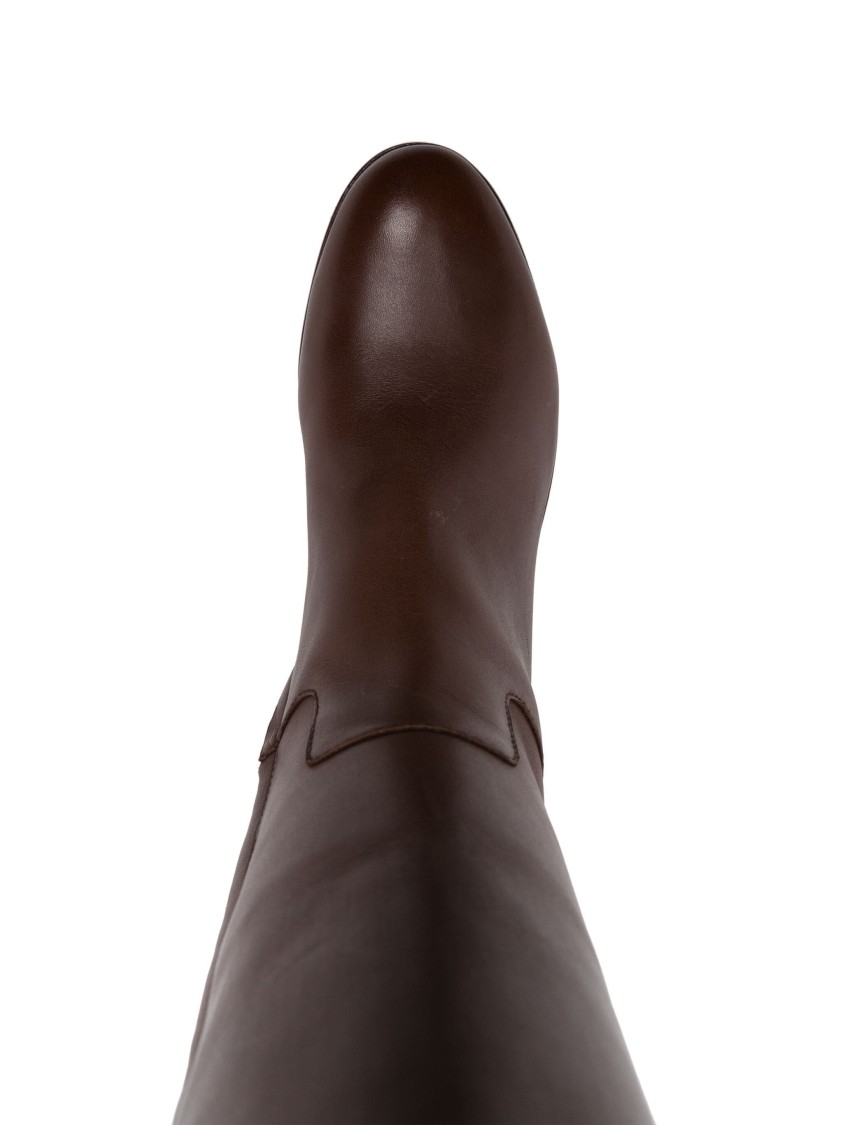 Ralph Lauren Lauren Justine Ii Boots Tall Boot In Brown