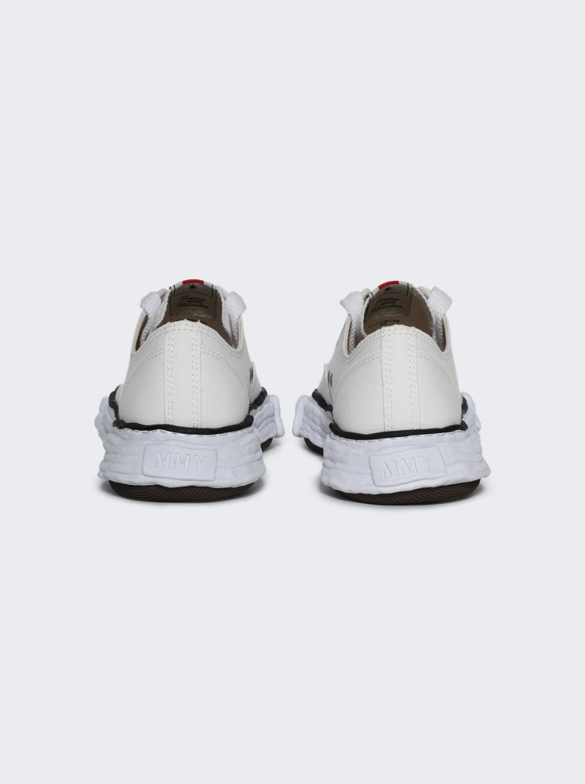 Miharayasuhiro Maison Mihara Yasuhiro White Peterson Low Sneakers In Canvas In White
