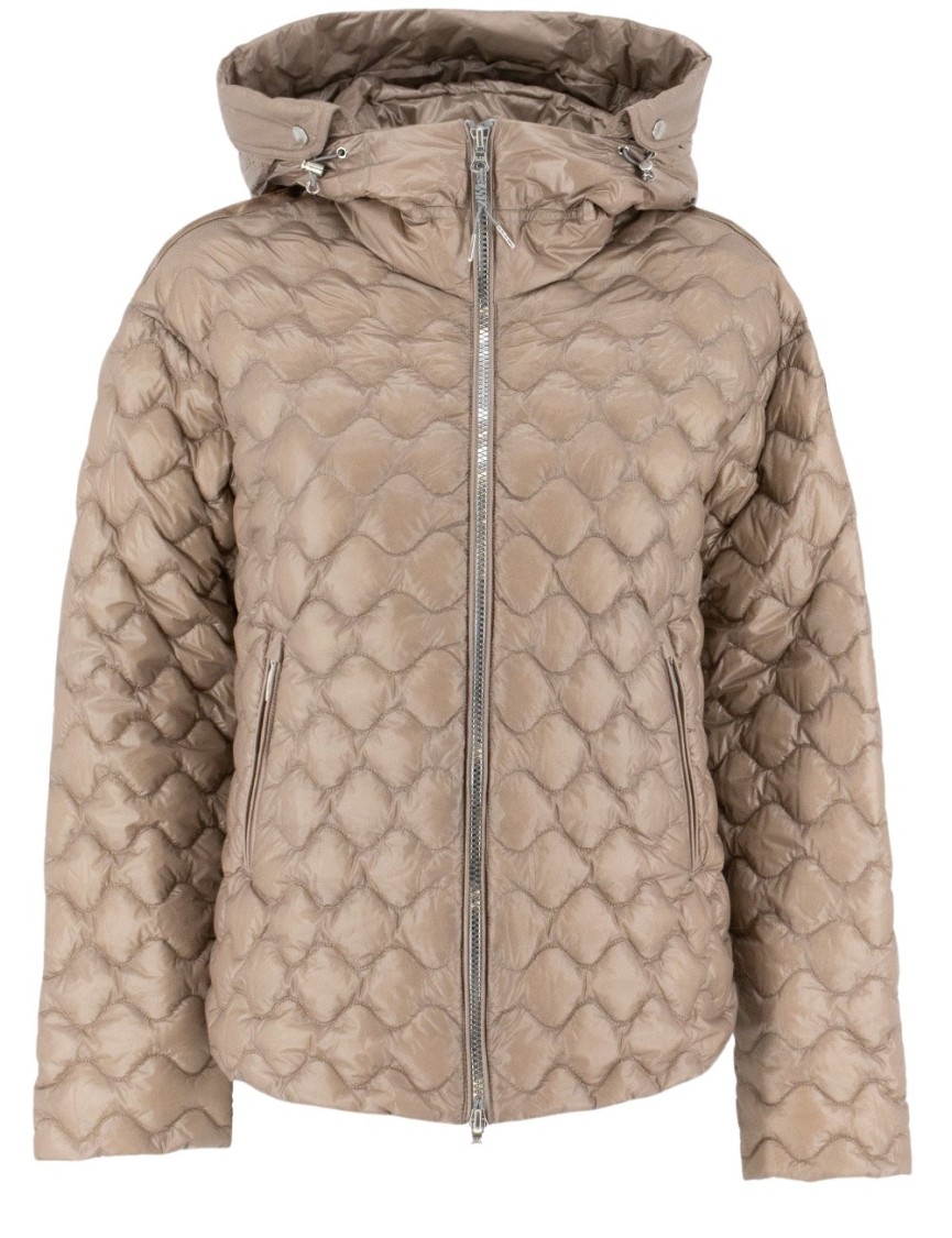 Shop Parajumpers Quilted Down Jacket In Brown