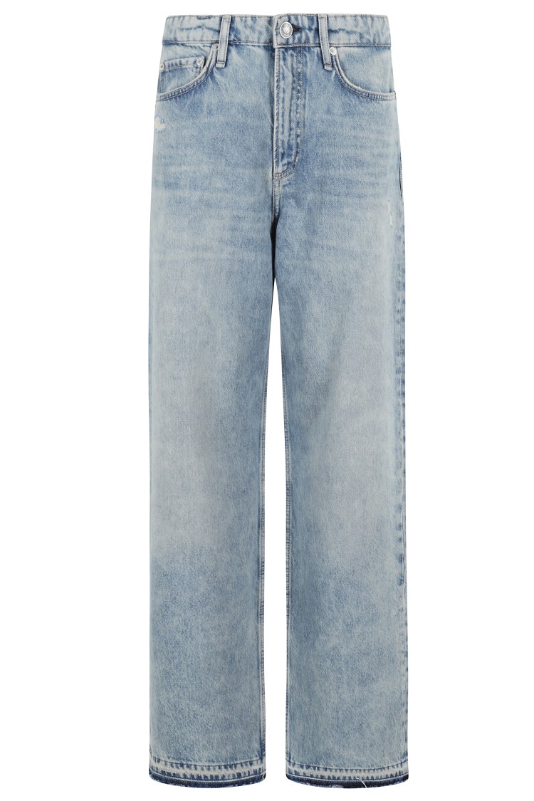 Rag & Bone Logan Mid Rise In Blue