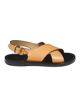 サンダル・ミュール Isabel Marant Jane Low Sandals In Tan Smooth Leather Isabel Marant Jane Low In Tan Smooth Leather | THE LIST