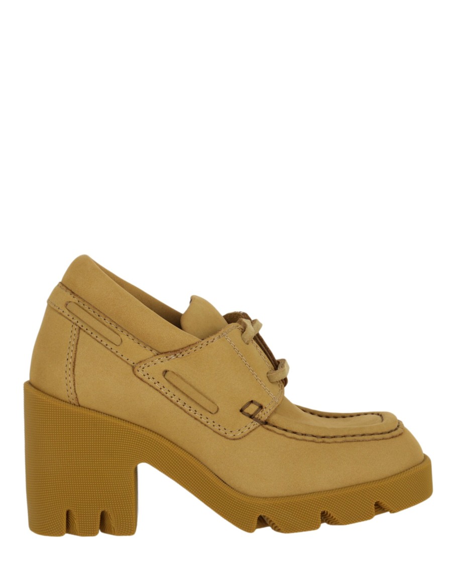Burberry Nubuck Stride Loafers