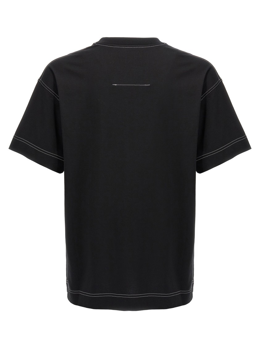 Givenchy 4g Patch Crewneck T-shirt In Black