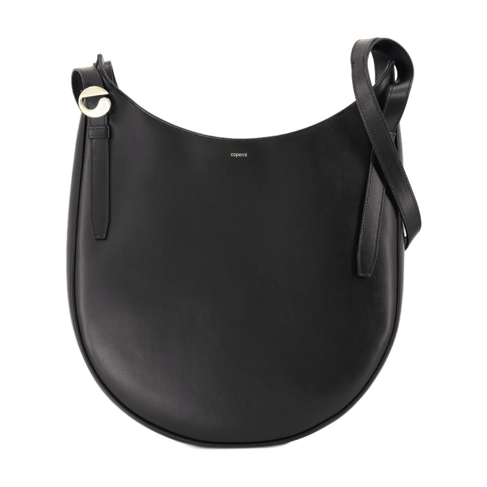 COPERNI COPERNI BELT SHOULDER BAG - LEATHER - BLACK 