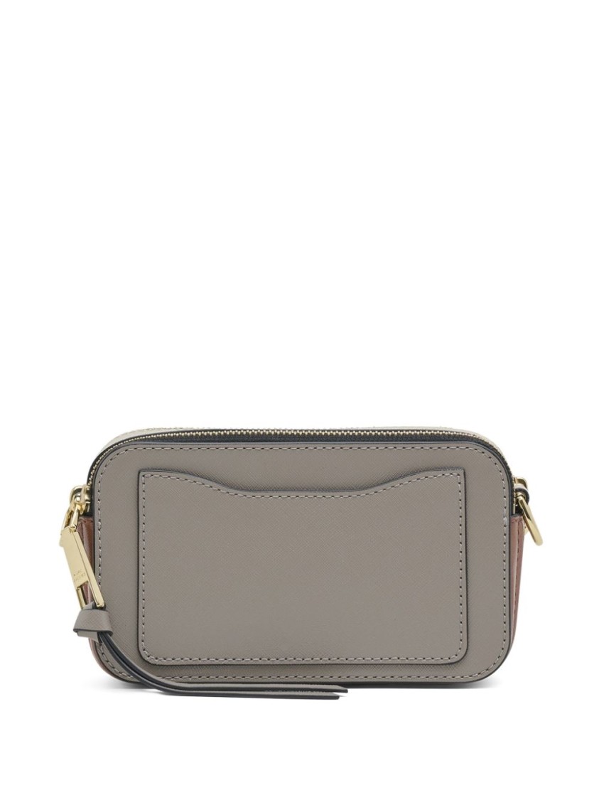 Marc Jacobs Snapshot Leather Cross-body Bag In Neutrals
