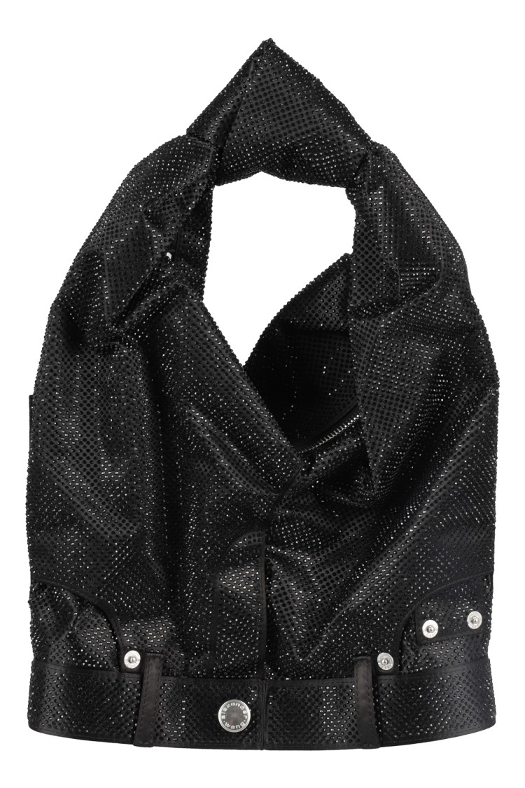 Alexander Wang Pocket-detail Mini Bag In Black