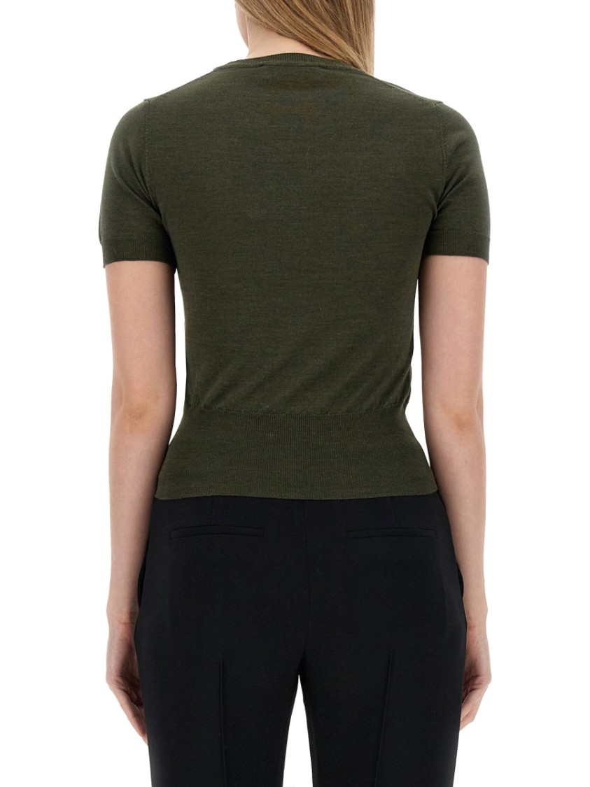 Vivienne Westwood Bea Orb-embroidered T-shirt In Green