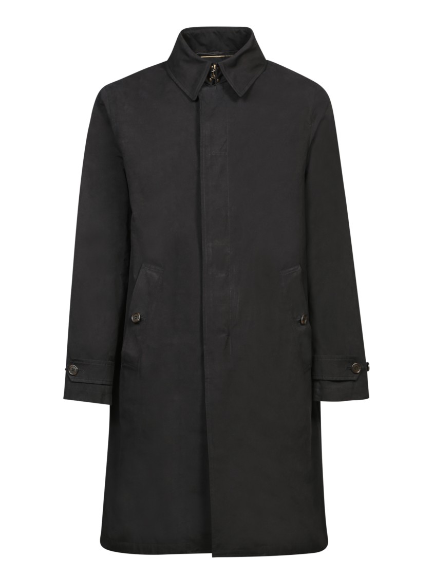 Sealup Black Waterproof Trench In Black