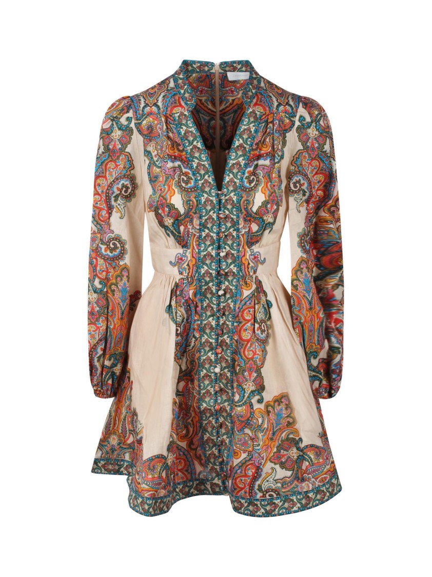 Zimmermann Ottie Plunge Dress