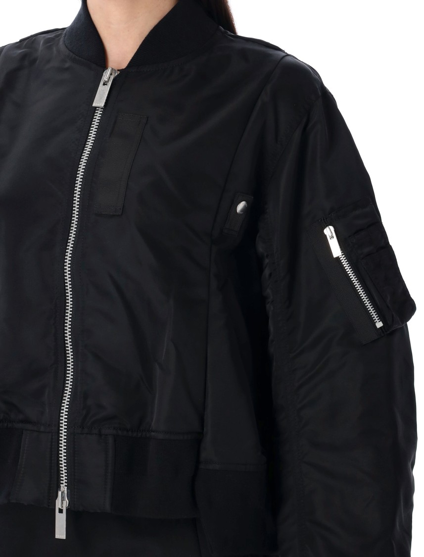 SACAI SACAI NYLON TWILL BLOUSON