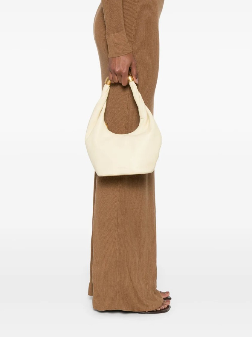 Shop Cult Gaia Rounded Calf Leather Tote Bag
