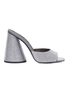 The Attico Modern Flat Shoes With Cross-Strap Detail | THE LIST