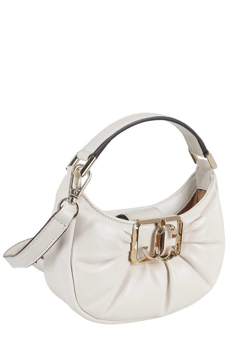 Shop Jimmy Choo Edie Hobo Mini In White