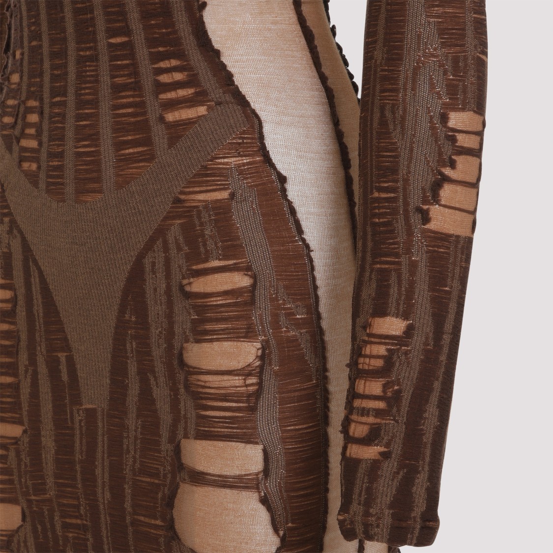 オールインワン・サロペット Diesel M-Calimera Brown Cotton Long Dress Diesel M-Calimera Brown Cotton Long Dress | ShopSimon