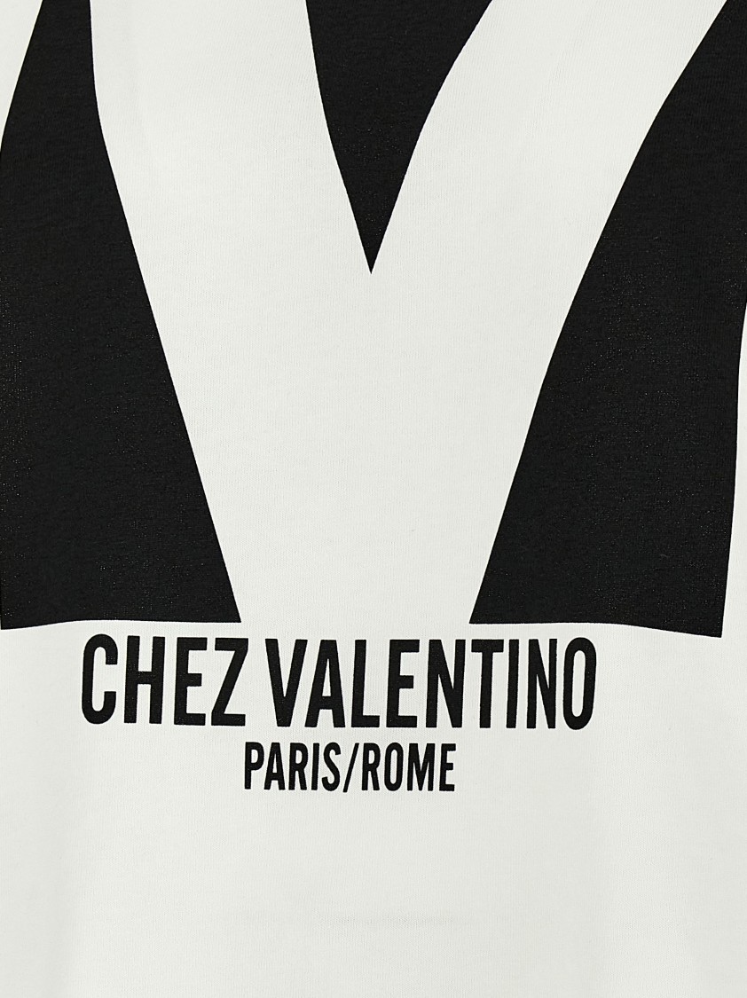 Valentino Garavani Cotton Jersey T-shirt In White