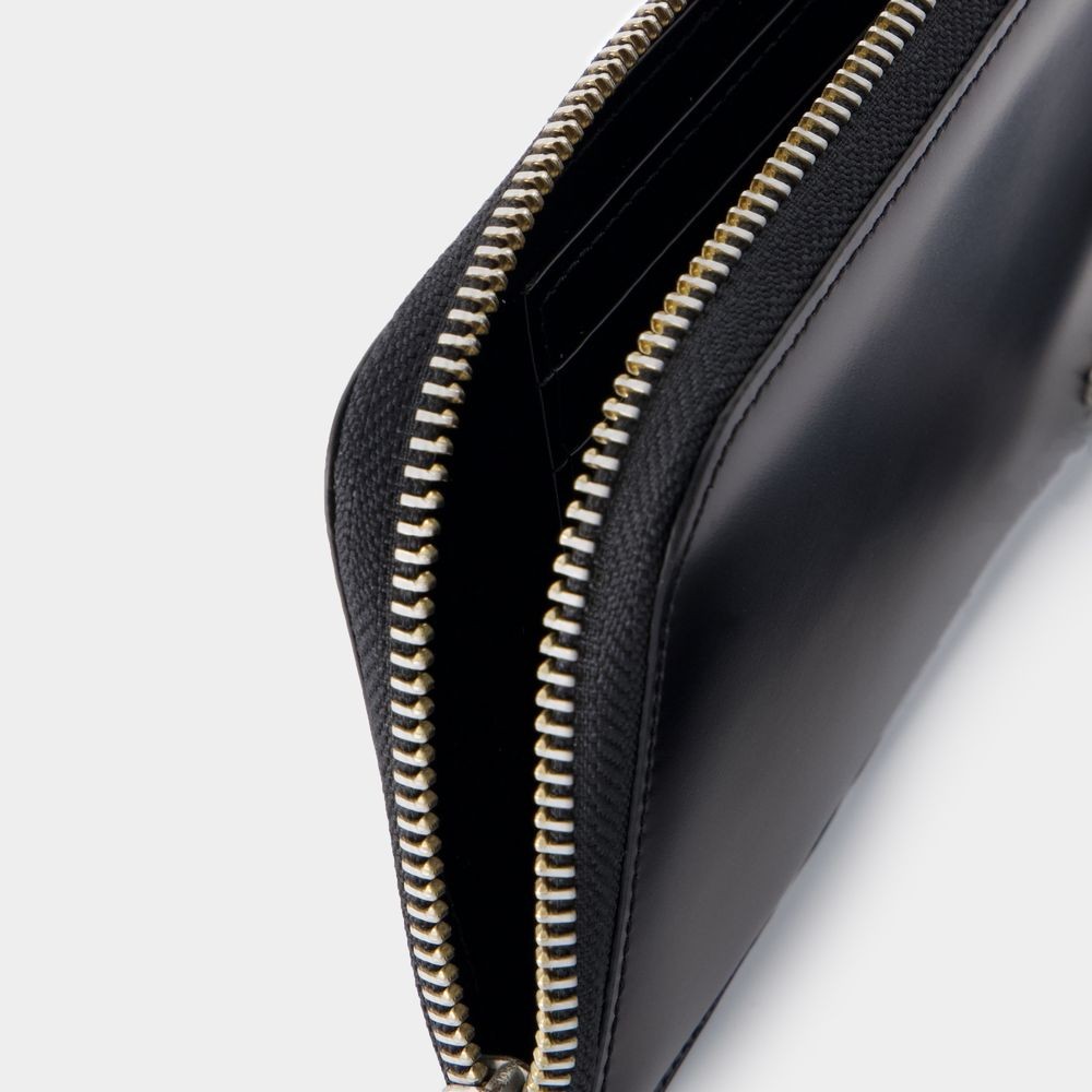 【関税込み】01 TRS Tag Wallet - Ader Error - Leather - Black Ader Error 01 Trs Tag Wallet - Leather - Black | THE LIST