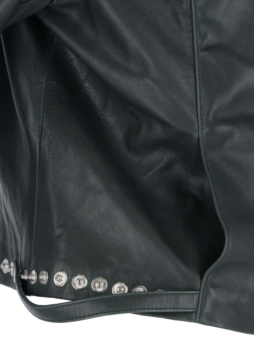 Shop Paloma Wool Octavia' Lambskin Jacket – Dark Green