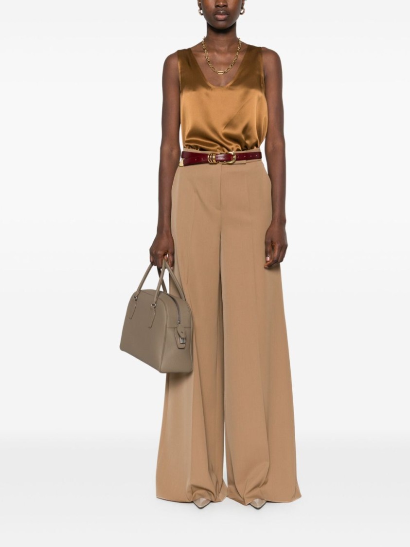 Max Mara Ninfa Trousers In Brown