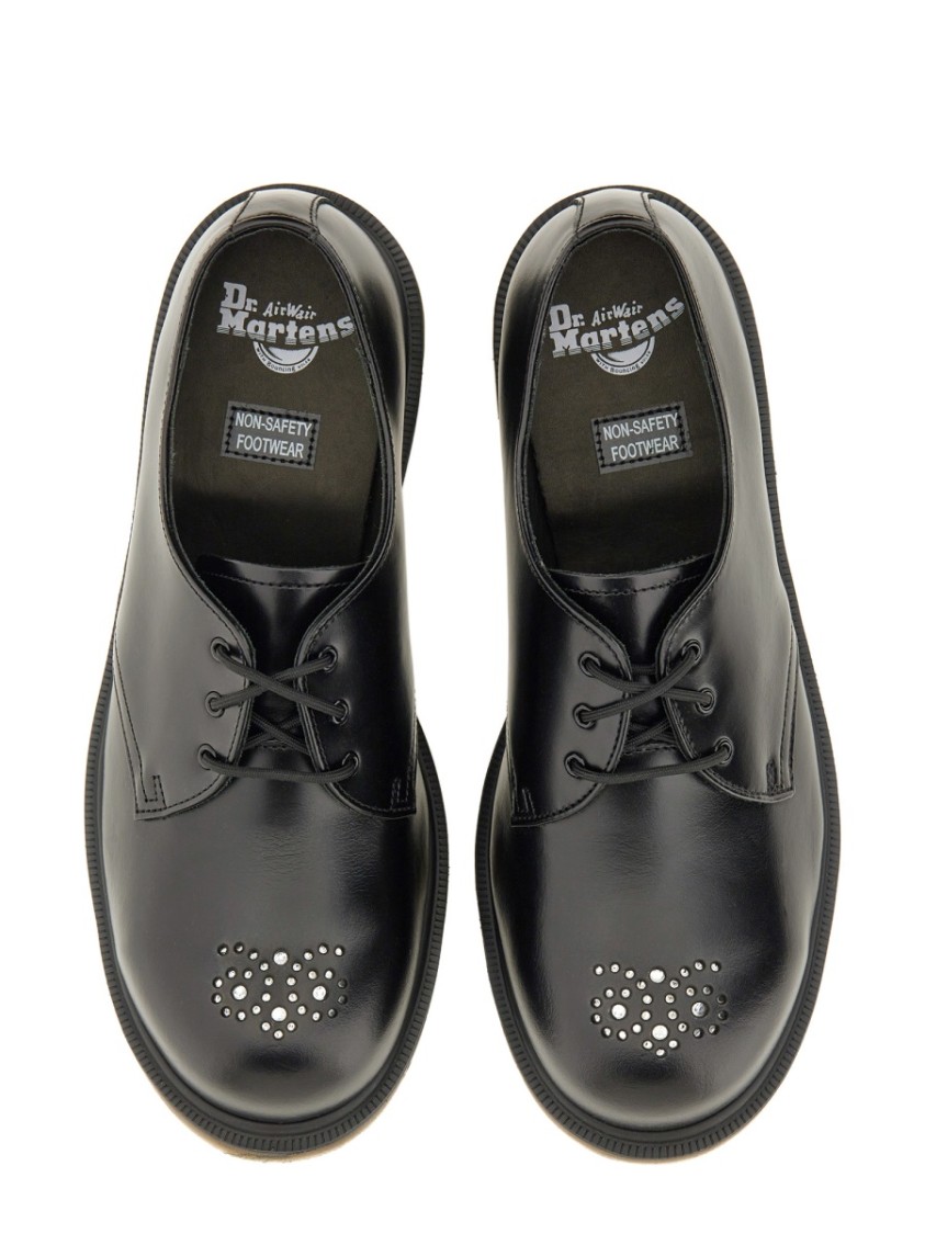 Shop Dr. Martens' Dr. Martens "1491 Analine" Shoes In Black
