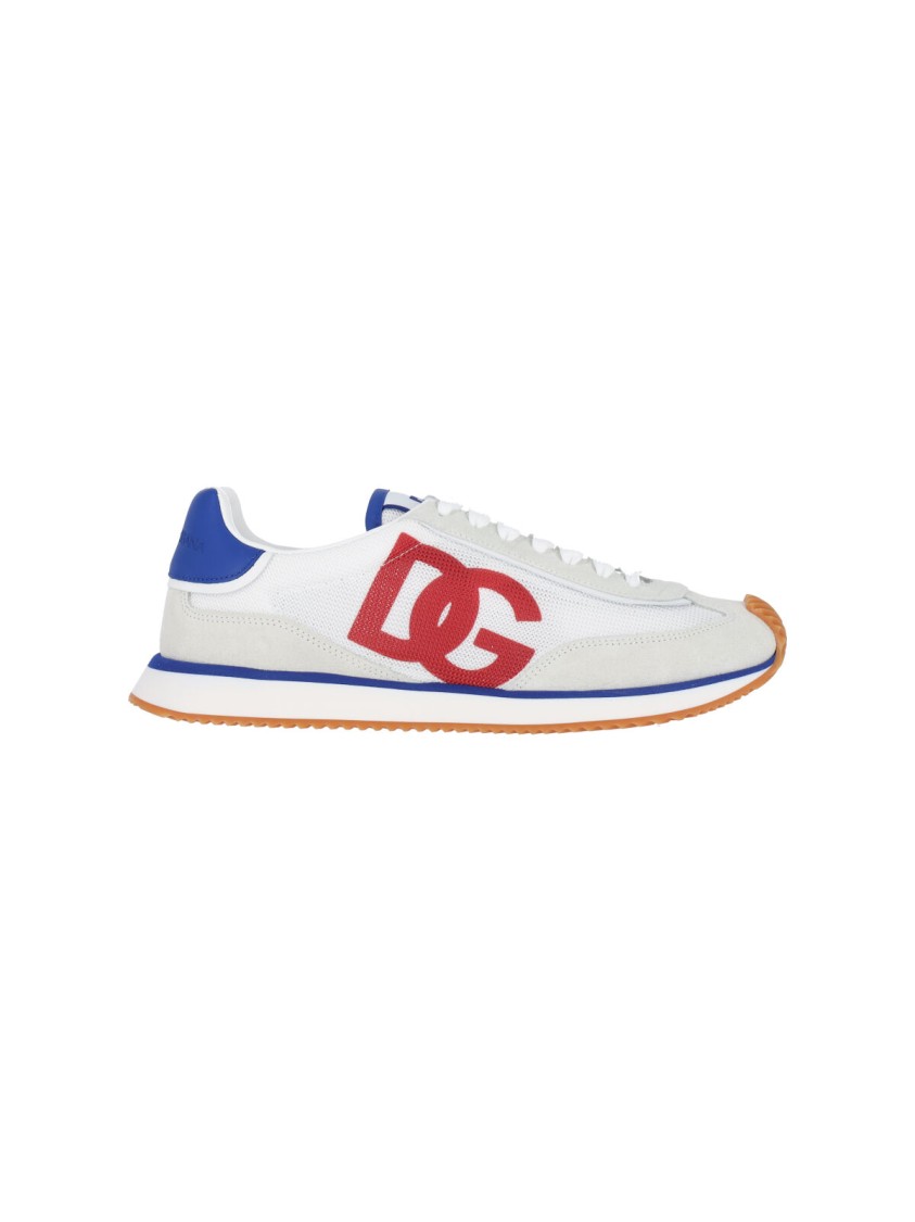 Dolce & Gabbana Cushion Low-top Sneakers Featuring Contrasting Elements