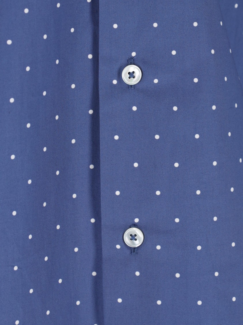 Paul Smith Polka Dot Long Sleeve Button-down Shirt