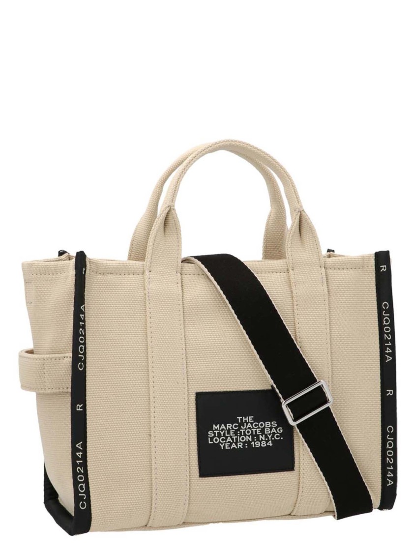Marc Jacobs Shopping 'the Jacquard Medium Tote' In Neutral