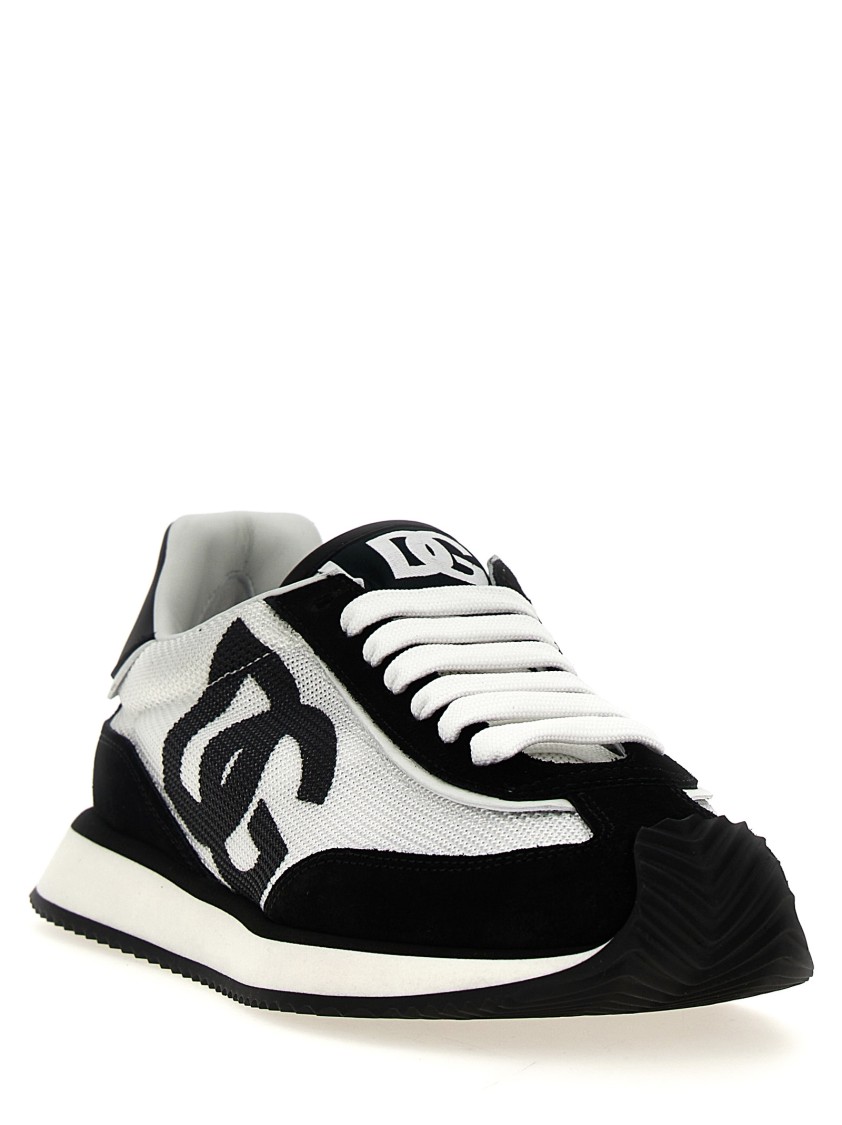 Dolce & Gabbana 'dg Cushion' Sneakers In Black
