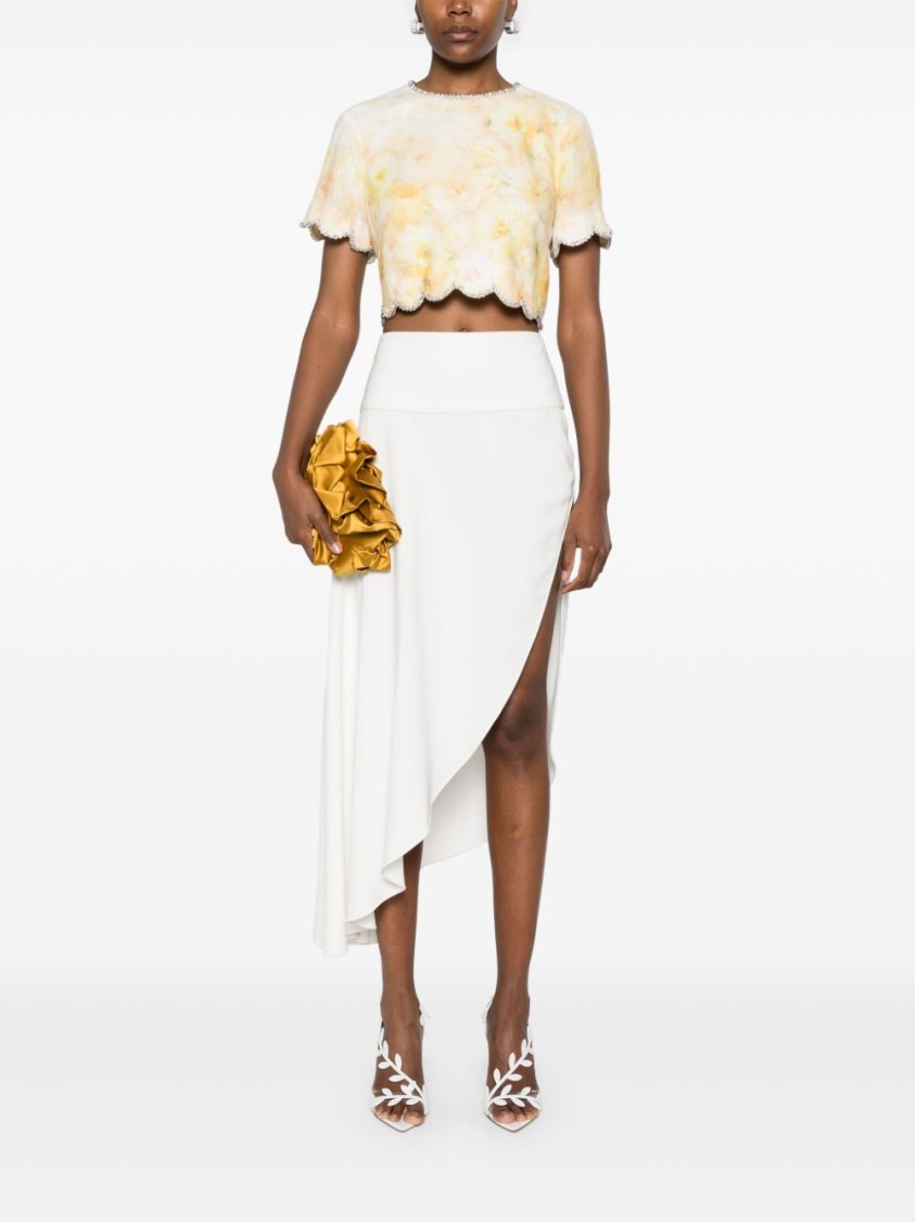 Zimmermann Women Crush Printed Linen Top In Neutrals