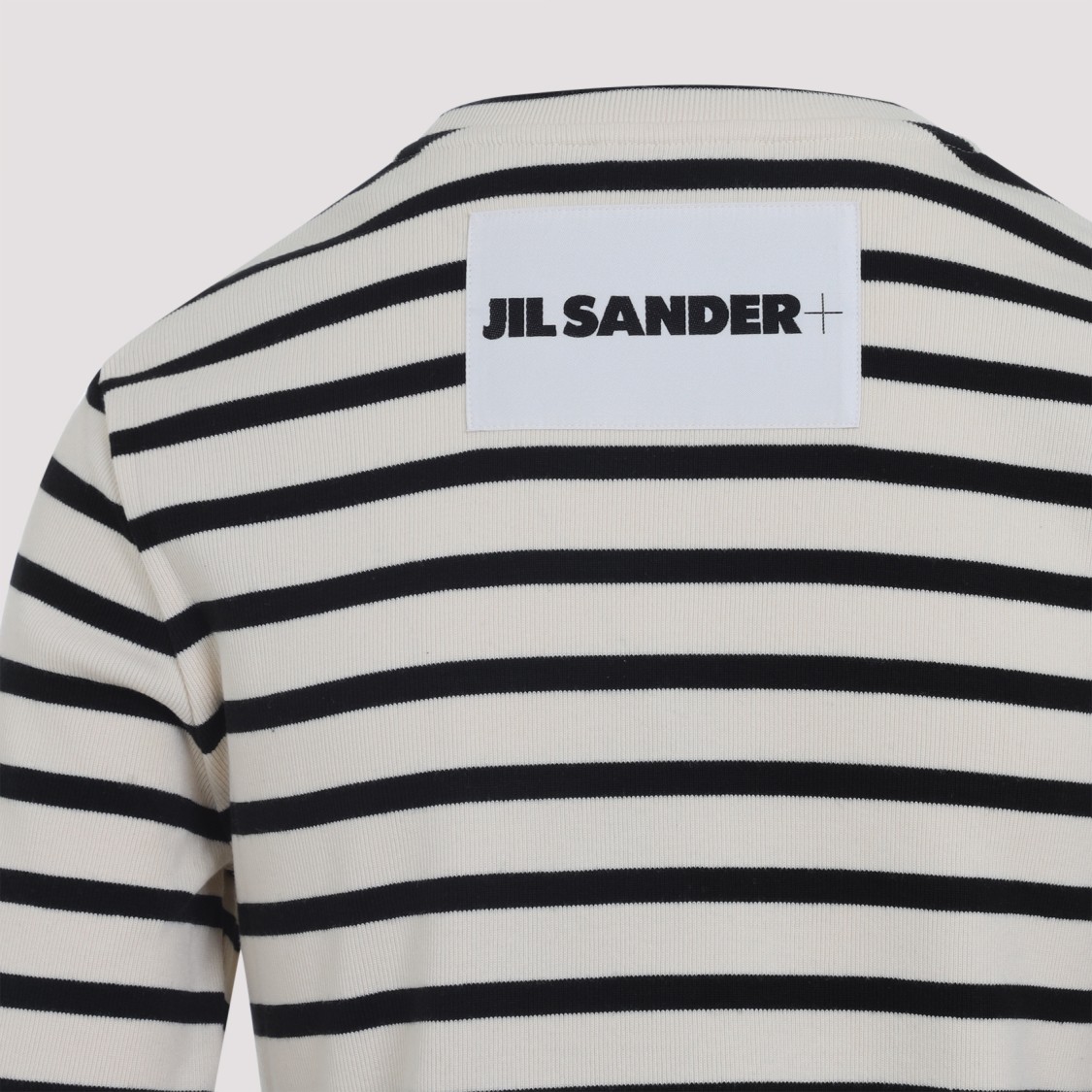 Jil Sander Relaxed-fit Classic Striped Cotton Top In Gray