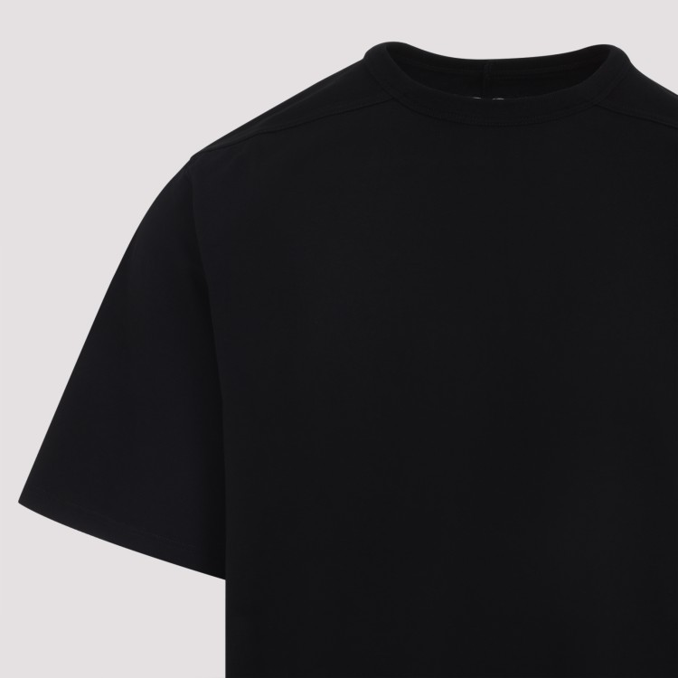 Rick Owens Relaxed-Fit Black Cotton T-Shirt With Classic